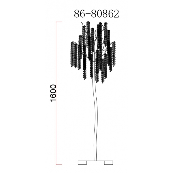 86-80862 Торшер 45*h165 см, металл цвет золото