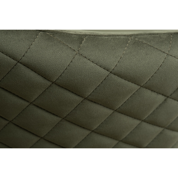 Кресло Verona вращающееся, велюр т.зеленый Colt1011-TZEL/бронза 70*77*80см