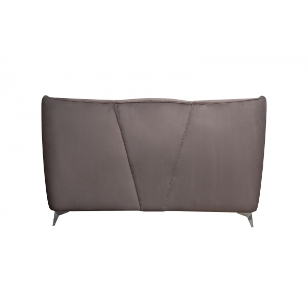 Кровать Siena без мех.велюр коричневый Colt1012-ROSKOR 199*222*116см