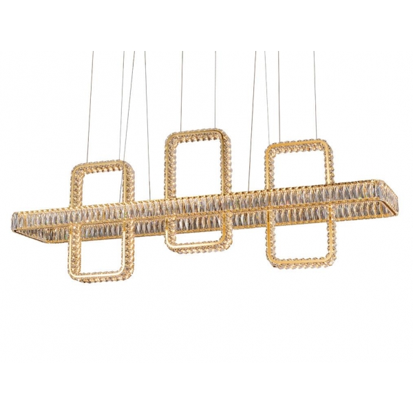 Подвесной светодиодный светильник Newport 8230 8233+1/S gold new М0066958