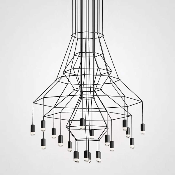 Подвесная люстра Imperium Loft Vibia Wireflow 75118-22