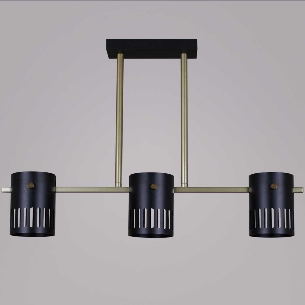 Люстра Reluce 06675-0.3-03 GD+BK GX53