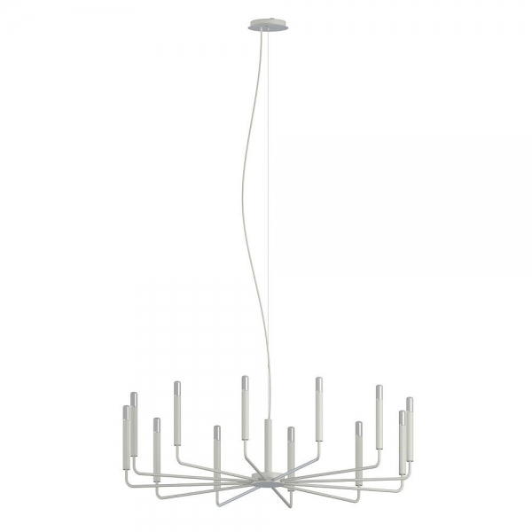 Подвесная люстра Nowodvorski Orto XII B Silk Gray 11465