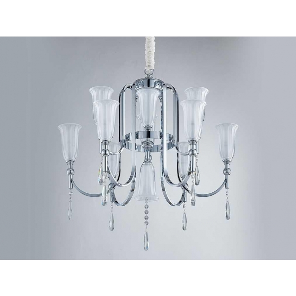 Подвесная люстра Newport Sofia 4806+4/C chrome М0068413