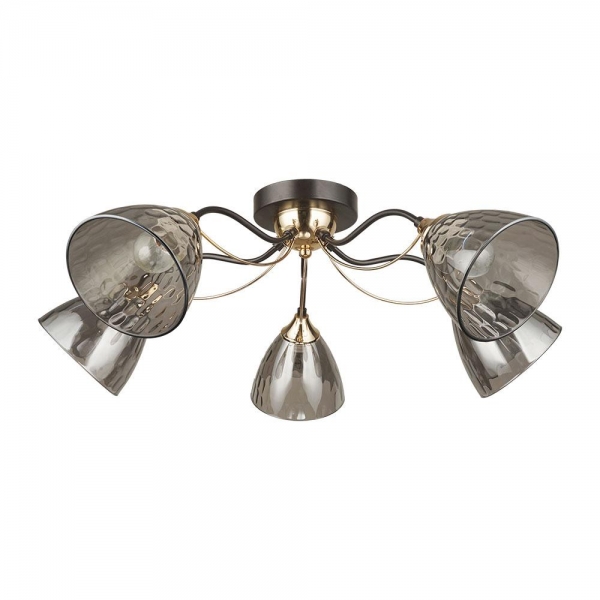 Потолочная люстра Arte Lamp LILY A4366PL-5BK