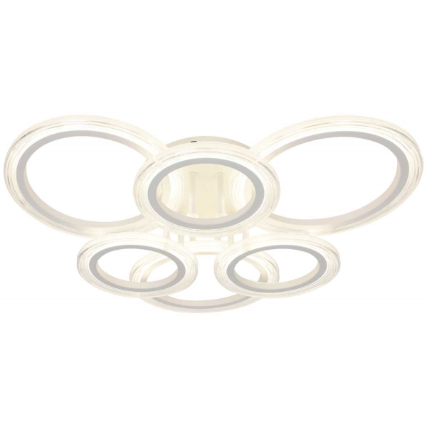 Светильник потолочный светодиодный ЭРА Модерн Ring CLL-1-90-RC WH Б0069749