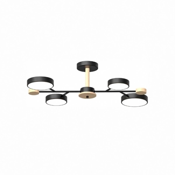 Потолочный cветильник LED4U L3213-670 BK