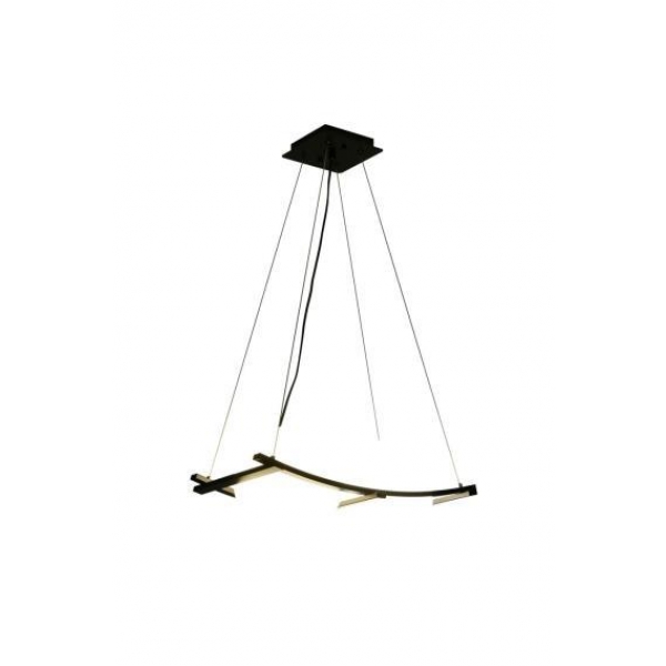 Люстра подвесная Alfa Light F3524-05 White+Black E27*2