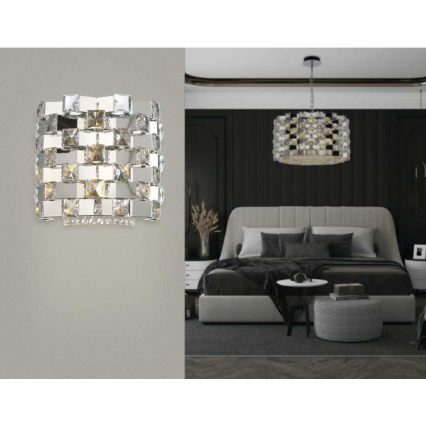 Настенный светильник с хрусталем Ambrella light High Light LH41012