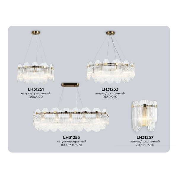 Настенный светильник Ambrella light High light LH31257