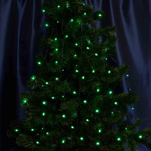 Светодиодная гирлянда Feron Линейная 230V зеленая с мерцанием CL06 32311