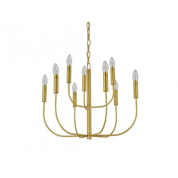 Люстра NEWPORT 34909/C brass