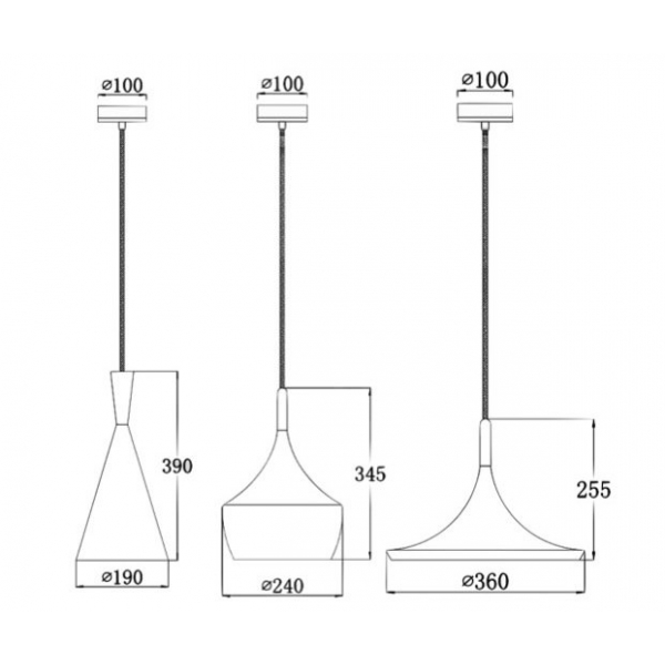 Подвесной светильник Imperium Loft Dairy Light Beat 74578-22