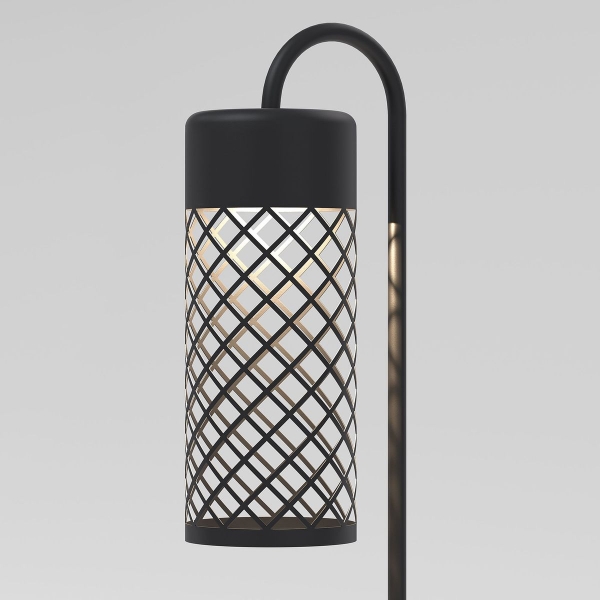 Садово-парковый светодиодный светильник Elektrostandard Ombra 35179/S черный a067899