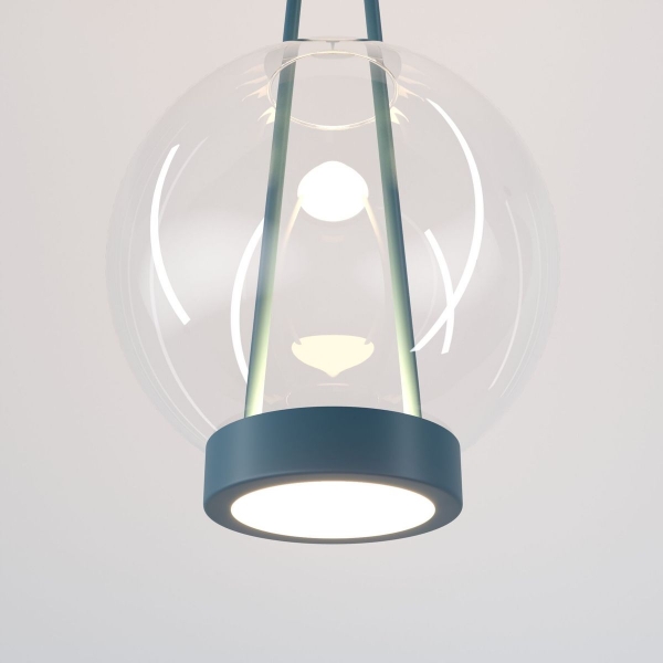 Подвесной светодиодный светильник Eurosvet Frasco 50267/1 LED синий