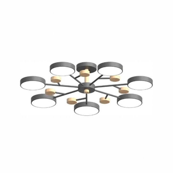 Потолочный cветильник LED4U L3205-800 GR