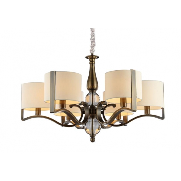 Люстра NEWPORT 31305+1/C black brass