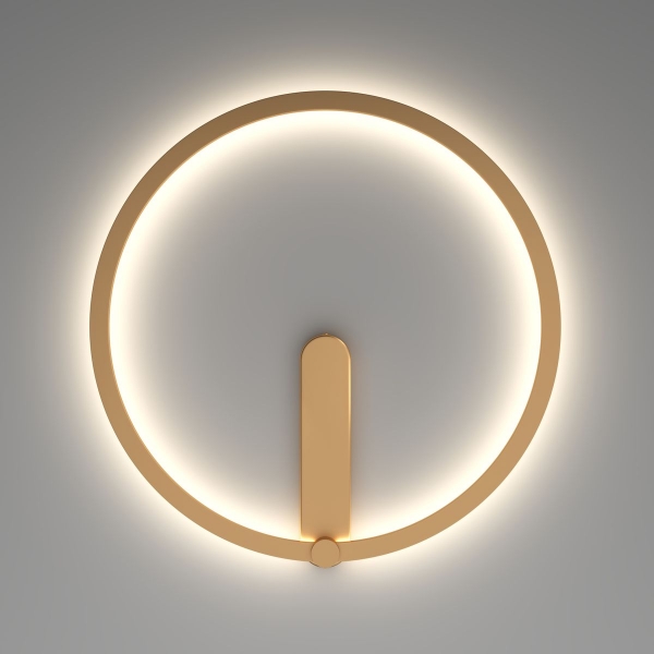 Настенный светодиодный светильник Denkirs Round DK5035-SG