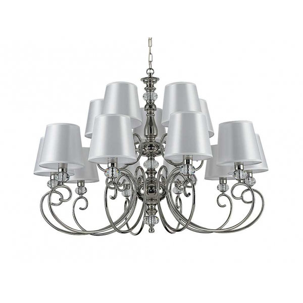 Люстра NEWPORT 1210+5/C nickel