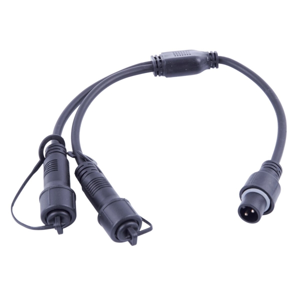 Провод-разветвитель для гирлянд Uniel UCX-F90 S2/0.4M/BK UL-00013233