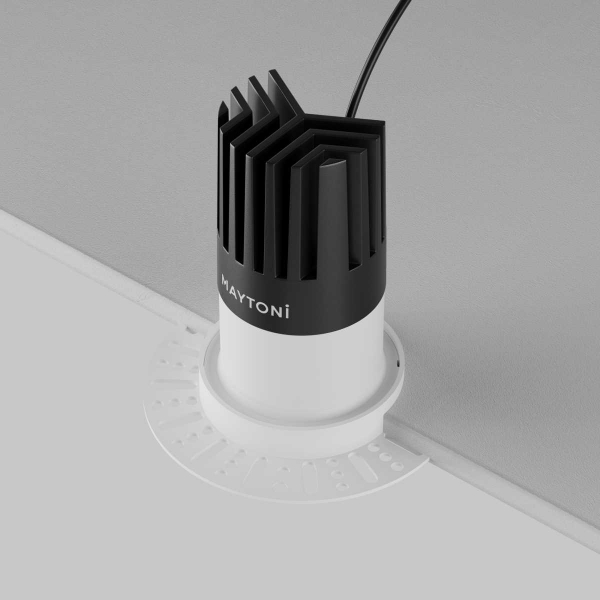 Встраиваемый светильник Maytoni Technical Dip DL122-15W-4K-TRS-W