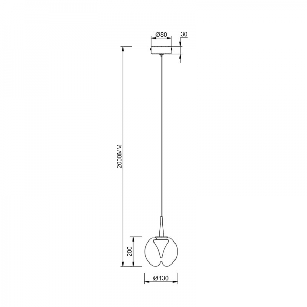 Подвесной светильник Mantra ANDROMEDA 9076