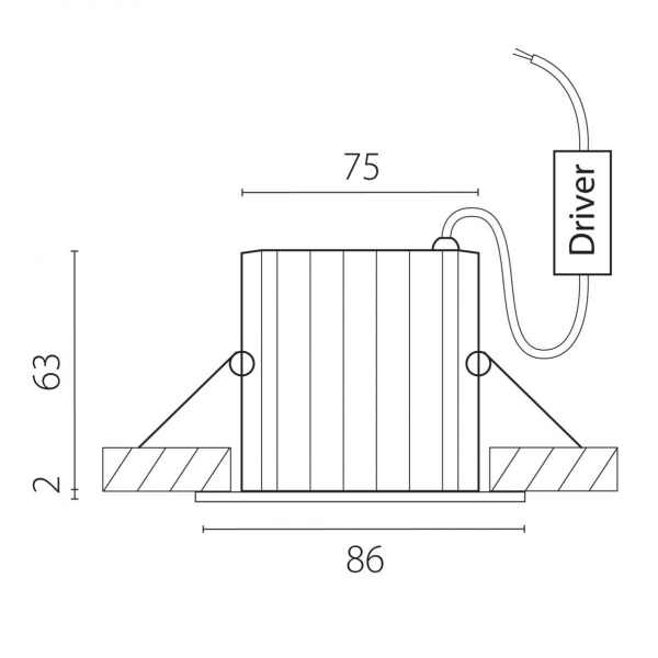 Светильник светодиодный уличный Ciclone Lightstar 385037
