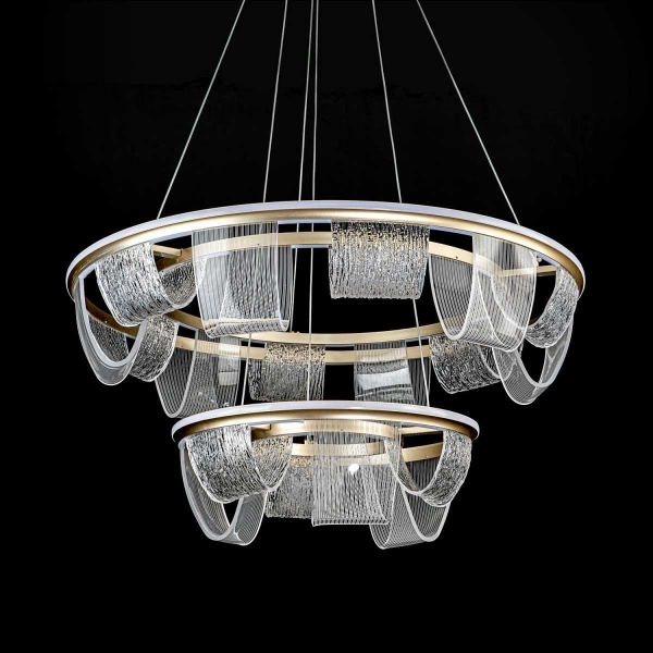 Подвесной cветильник LED4U L7706-800-460 GD