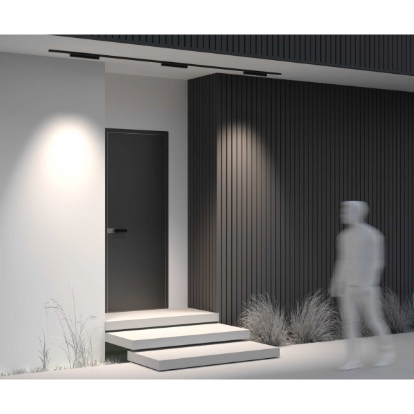 Уличный трековый светильник Maytoni Outdoor O-TR02-2-S-18WB4K