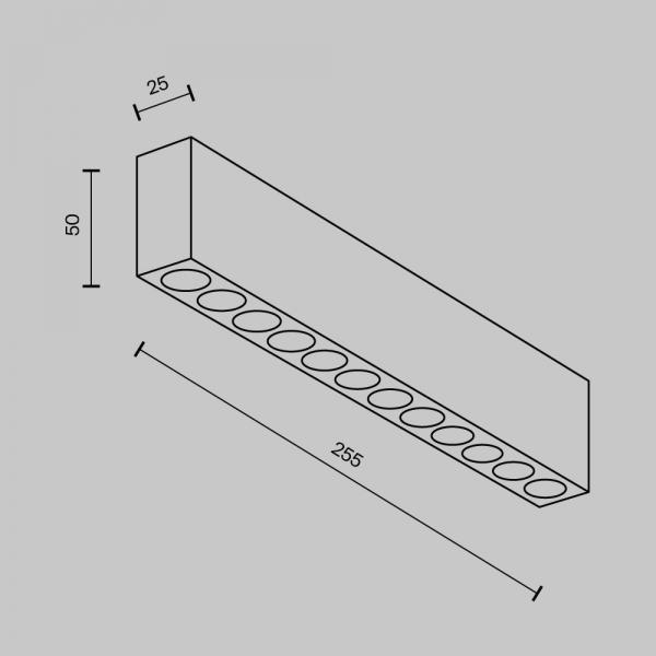 Потолочный светильник Maytoni Technical C066CL-20W3-6K-W