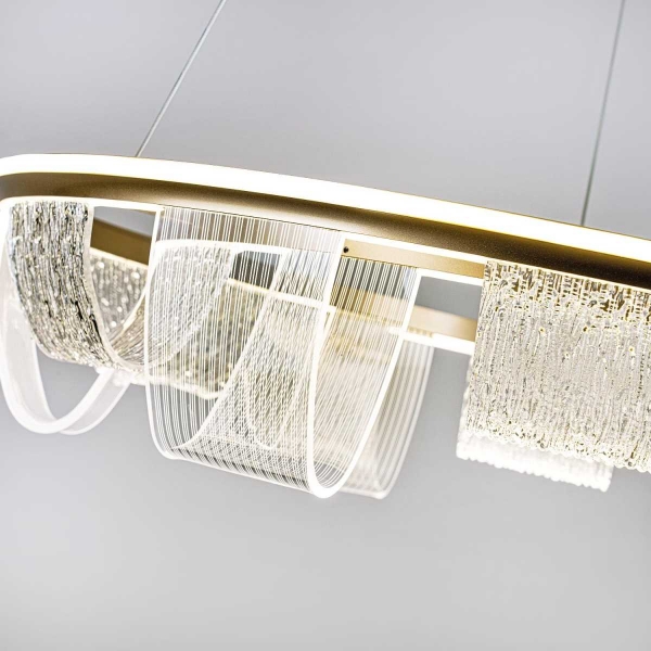 Подвесной cветильник LED4U L7706-800 GD