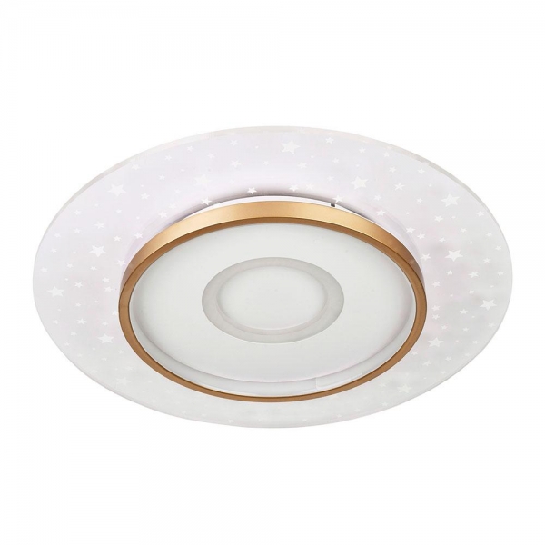Потолочный cветильник LED4U L1027-500 WH-GD