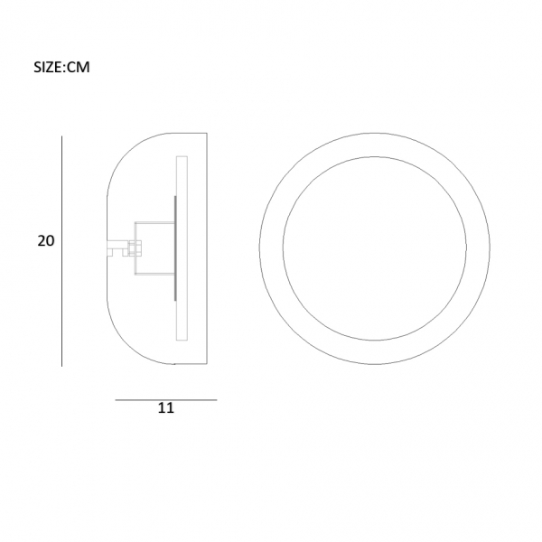 Бра Imperium Loft Loke 101750-26