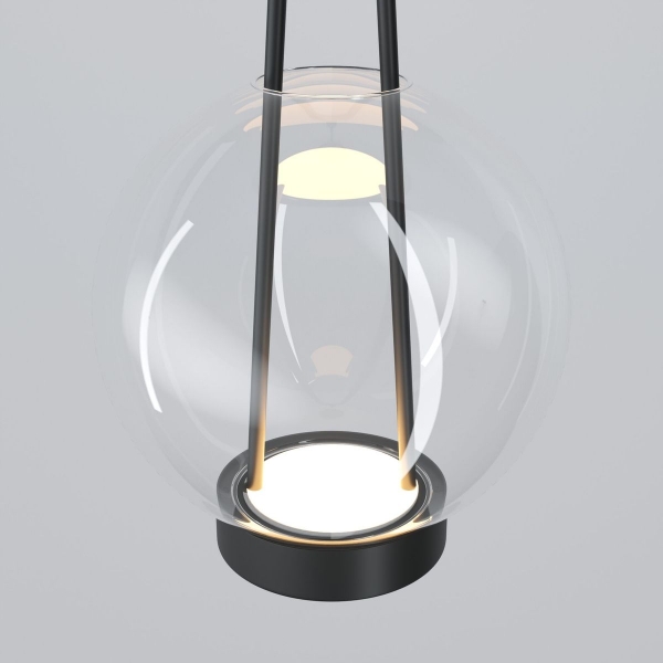 Подвесной светодиодный светильник Eurosvet Frasco 50267/1 LED черный