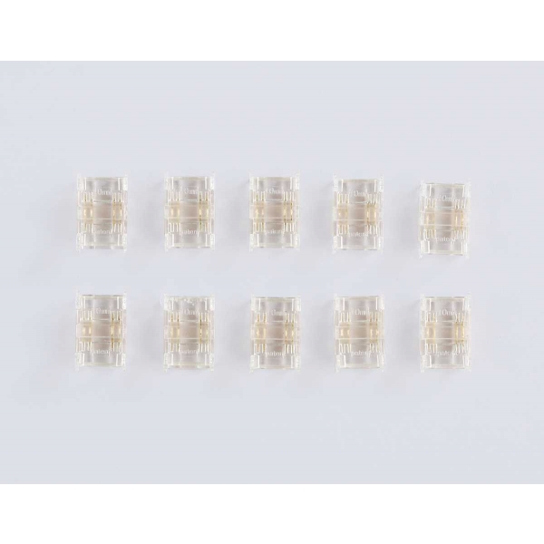 Соединитель прямой AMBRELLA LIGHT ILLUMINATION COB RGB 12/24V для лент 10mm (4 конт.) (10шт. в комплекте) GS6371