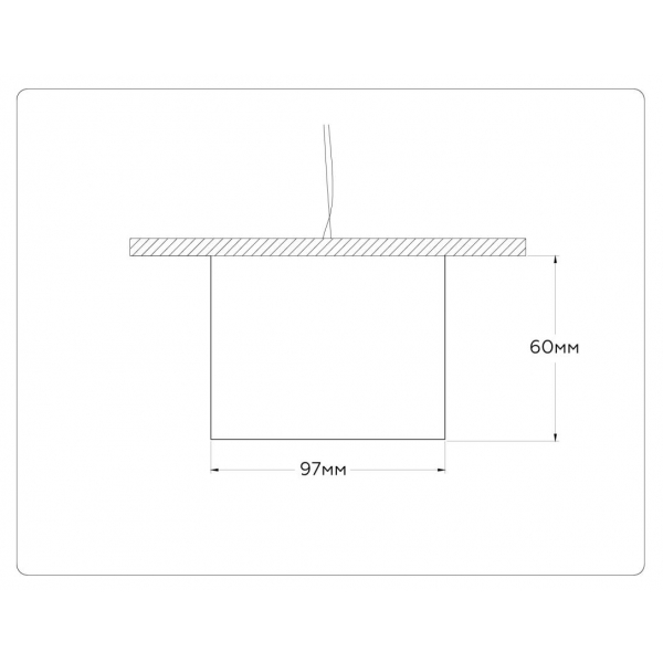Накладной точечный светильник Ambrella light TECHNO SPOT TN52892