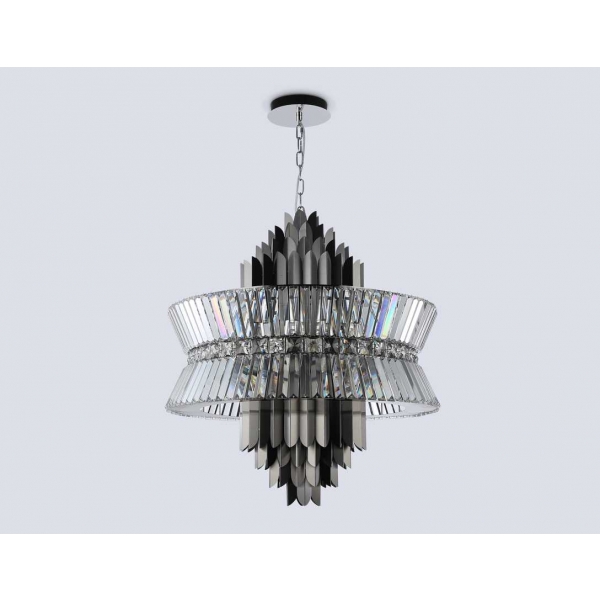 Подвесная люстра с хрусталем Ambrella light High Light LH41026