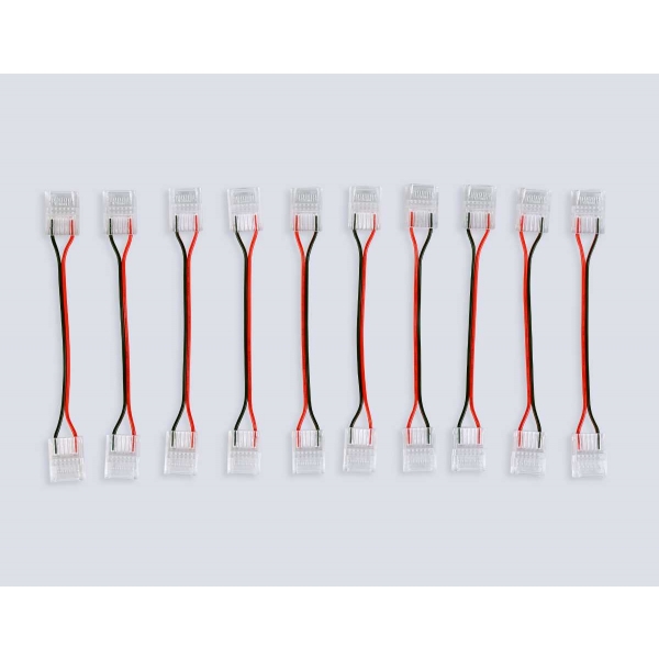 Соединитель гибкий двухсторонний AMBRELLA LIGHT ILLUMINATION COB 12/24V для лент 12mm (2 конт.) (10шт. в комплекте) GS7898