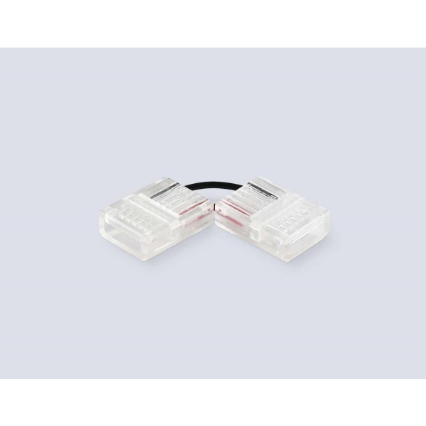 Соединитель угловой AMBRELLA LIGHT ILLUMINATION COB 12/24V для лент 12mm (2 конт.) (10шт. в комплекте) GS6871