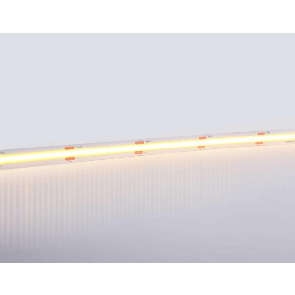 Светодиодная лента Ambrella Light GS4751 COB 528Led/14W m/ 24V IP20 3000K/ 5m*10mm*2mm (2 конт.) GS4751