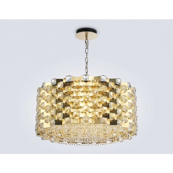 Подвесная люстра с хрусталем Ambrella light High Light LH41009