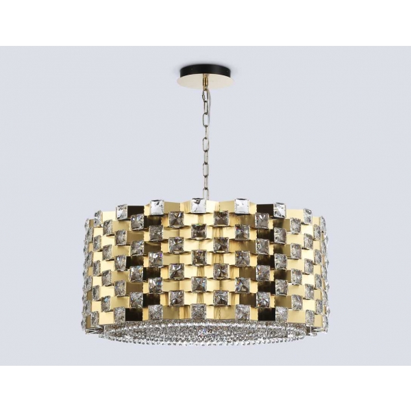 Подвесная люстра с хрусталем Ambrella light High Light LH41009