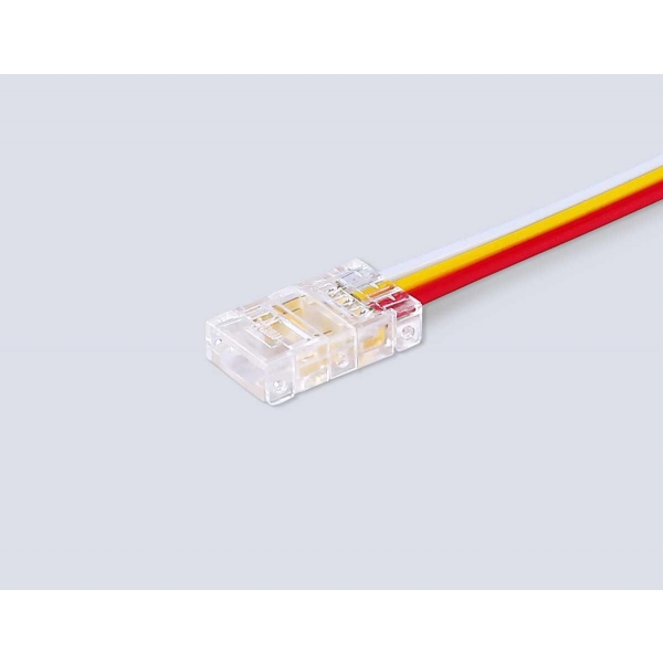 Соединитель гибкий односторонний AMBRELLA LIGHT ILLUMINATION COB CCT 12/24V для лент 8mm (3 конт.) (5шт. в комплекте) GS7406