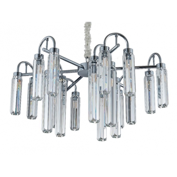 Люстра NEWPORT 4526+3/C chrome new