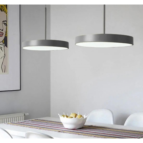 Подвесной светодиодный светильник Imperium Loft Turna One D40 Gray 183488-26