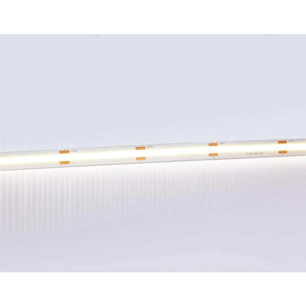 Светодиодная лента Ambrella Light GS4752 COB 528Led/14W m/ 24V IP20 4500K/ 5m*10mm*2mm (2 конт.) GS4752