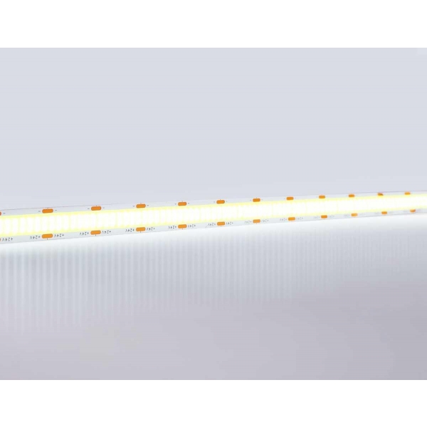 Светодиодная лента Ambrella Light GS4803 COB 616Led/19W m/ 24V IP20 6500K/ 5m*12mm*2mm (2 конт.) GS4803