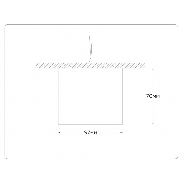 Накладной точечный светильник Ambrella light TECHNO SPOT TN52887