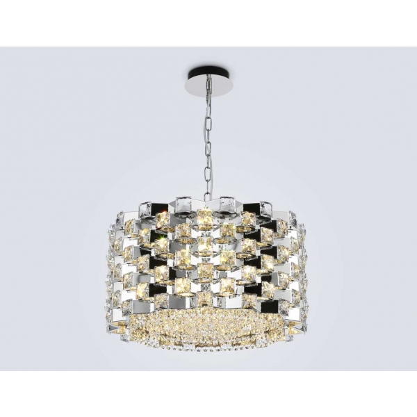Подвесная люстра с хрусталем Ambrella light High Light LH41001