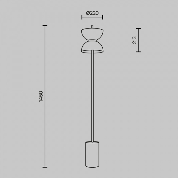 Торшер Maytoni Kyoto MOD178FL-L11W3K